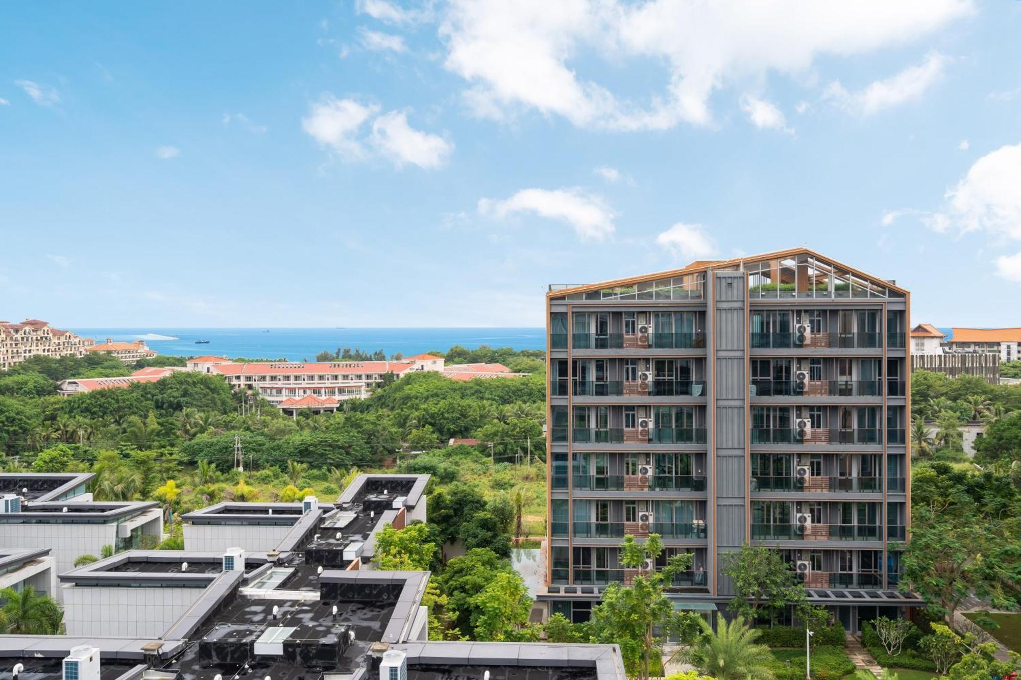 Sanya Haitang Bay Muyu Time Seaview Apartment Exteriör bild